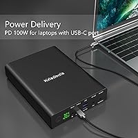 Krisdonia 100W USB-C PD Power Bank 64000mAh — image 2