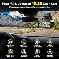 Lgueati DC01 4K+2K Dual Dash Cam — image 2