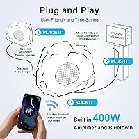 Herdio HE-RS6BTB Outdoor Rock Bluetooth Speakers — image 6