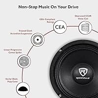 Rockville RM68PRO 6.5” Midrange Car Speaker, 200W — image 3