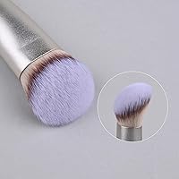 SaDM Shiny Contoured Makeup Brush - Champagne Gold — image 4