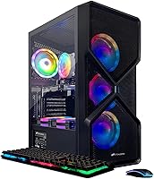 STGAubron Gaming PC Desktop, GeForce RTX 2060 Super, Intel Core i7-8th, 16GB RAM, 1TB SSD — image 1