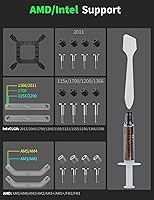 upHere CPU Air Cooler with 120mm Fan and 4 Heat Pipes — image 9