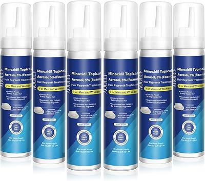 AOOLCF 5% Minoxidil 12.66oz Hair Regrowth Foam