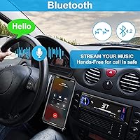REAKOSOUND Car Radio Bluetooth Single DIN Stereo 820s — image 2