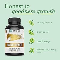ZHOU Hairfluence Hair Growth Supplement 60 VegCaps — image 2