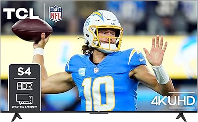 TCL 50-Inch Class S4 4K LED Smart TV (50S450G, 2023)