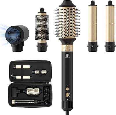 webeauty 5 in 1 Professional Hot Air Styling Hair Dryer Brush