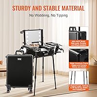 VEVOR Makeup Train Case Professional Makeup Storage Organizer Box — image 3