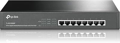 TP-Link TL-SG1008MP 8-Port Gigabit PoE Switch