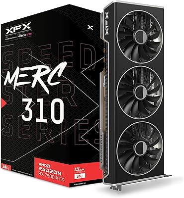 XFX Speedster MERC310 AMD Radeon RX 7900XTX 24GB GDDR6 Graphics Card
