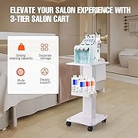 Cozyel Esthetician Beauty Salon Trolley Cart with Wheels — image 2