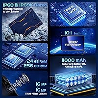 OUKITEL RT9 Rugged Tablet 10.1-inch 24GB RAM 256GB Storage — image 3