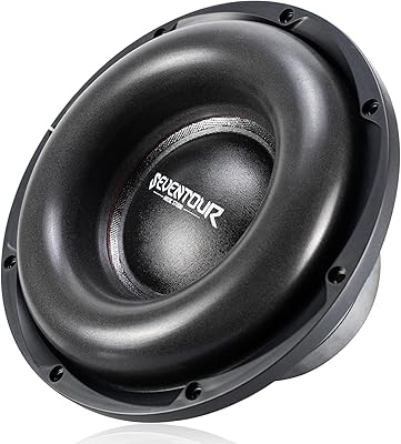Seventour 10-Inch Dual 4 Ohm Car Subwoofer