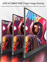 KEEPTIME 13.3″ 4K Portable Monitor — image 4