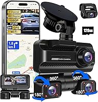 ZYEIPO Z700 4-Channel 360° Dash Cam — image 1