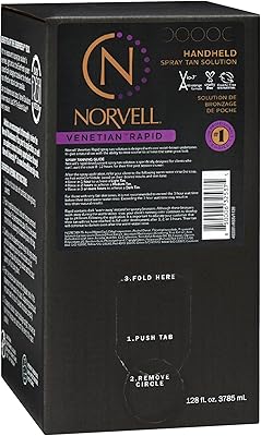 Norvell Premium Rapid Spray Tan Solution Venetian One 8 fl oz