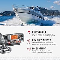 Cobra MR F77B GPS VHF Marine Radio — image 4