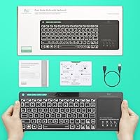 Rii RT518S Wireless and Bluetooth Keyboard — image 8