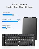 Samsers Foldable Bluetooth Keyboard KF01 — image 8