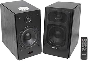 Rockville HD5B Powered Bluetooth Bookshelf Speakers Review