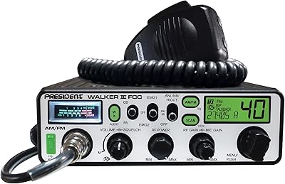 President Walker III FCC CB Radio