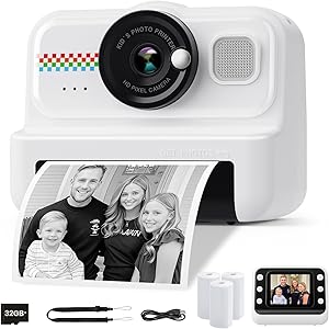 HiMont KC02 Kids Instant Print Camera