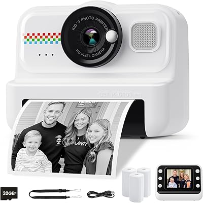 HiMont KC02 Kids Instant Print Camera