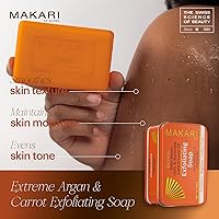 Makari Extreme Active Intense Argan & Carrot Oil Exfoliating Soap 7oz — image 2