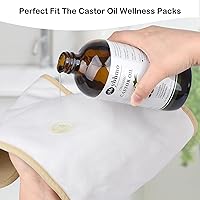YBHMO Organic Cold Pressed Castor Oil 16 Fl Oz — image 6