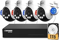 Defender AI Powered Sentinel 4K Wired Security Camera System — image 1