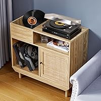 affeivul Turntable Stand Record Player Cabinet — image 4