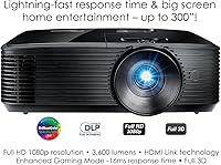 Optoma HD146X 1080P Home Theater Projector — image 3