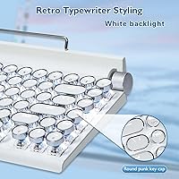 Adventurers Retro Typewriter Keyboard, 75% Layout — image 2