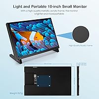 ELECROW 10.1 Inch Touchscreen Monitor — image 6