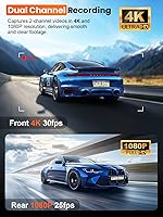 Affver A4 4K Dash Cam Front and Rear — image 3