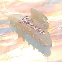 ACC PLANET Large Hair Claw Clip Shell White — image 1