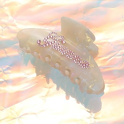 ACC PLANET Large Hair Claw Clip Shell White