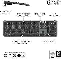 Logitech Signature Slim MK955 Wireless Keyboard and Mouse Combo — image 6