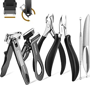EBEWANLI Podiatrist Toenail Clippers Set Review