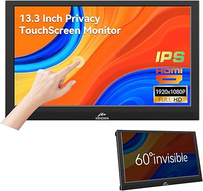 Kenowa 13.3-Inch Touchscreen Portable Monitor
