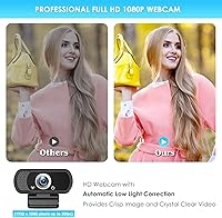 XPCAM A9 1080P Webcam with Microphone and Privacy Shutter — image 3