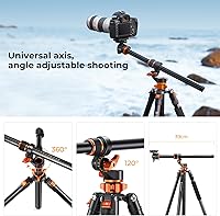 K&F CONCEPT 90" Ultra High Camera Tripod T254A7+BH-28L — image 3