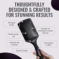 ERGO Ionic Paddle Hair Brush — image 3