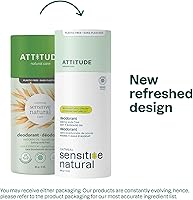 Attitude Sensitive Skin Deodorant Stick, Avocado Oil, 3oz — image 2