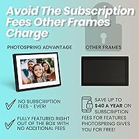 PhotoSpring Lite 10in WiFi Digital Picture Frame — image 2