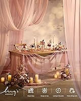 Ling's Moment Wedding Arch Draping Fabric 3 Panels 20ft — image 2