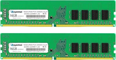 D DUOMEIQI 32GB Kit DDR4 3200MHz Desktop RAM