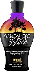 Devoted Creations Somewhere on a Beach Instant Dark Tanning Lotion 12.25oz Review