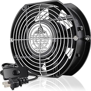 GDSTIME Axial Fan 17251, 172mm x 150mm x 51mm, 110V AC